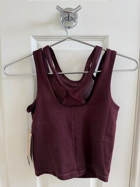 Nike One Fitted Crop Tank Top